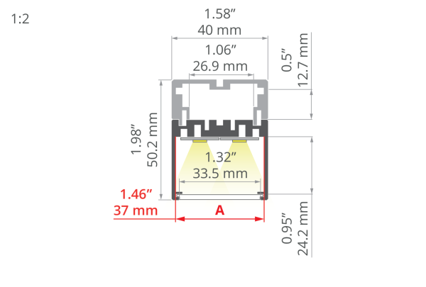 LED Pendelleuchte 4050